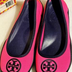 Tory Burch Pink Ballet Flats